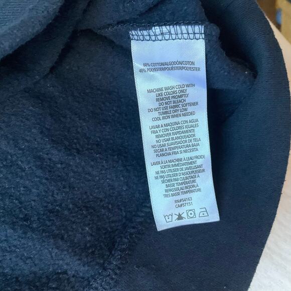 Tommy Hilfiger Sport Women’s Long Sleeve Turtleneck Sweatshirt size XL, Blue - Picture 9 of 10